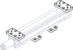 Set Anbindungsplatte EA080