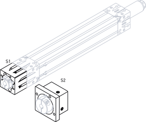 Set Kupplungsgehäuse EA080 GWE24